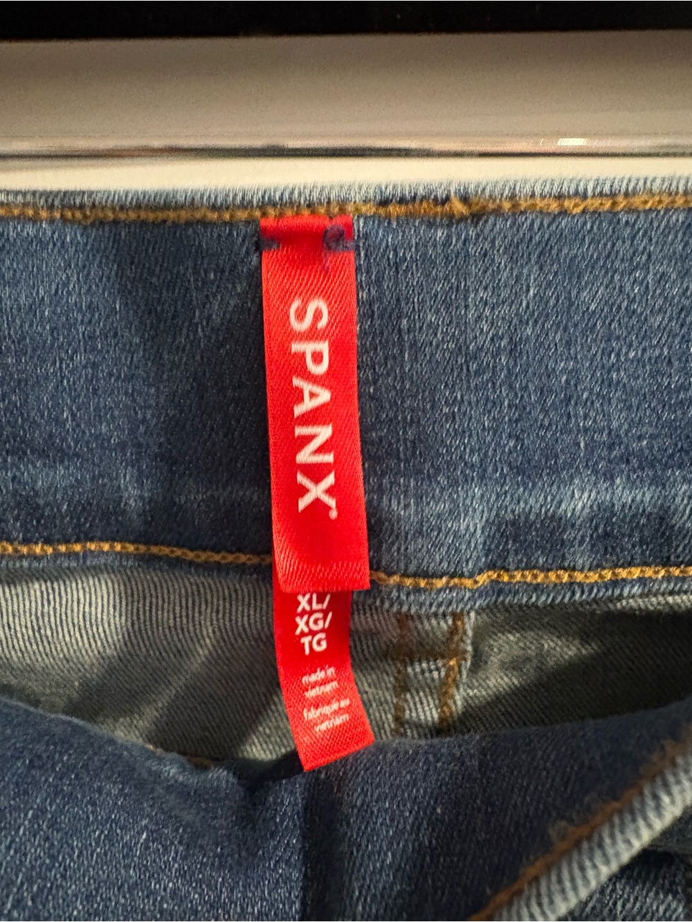 SPANX Blue Jeans Flare Wide Leg - Picture 3 of 5